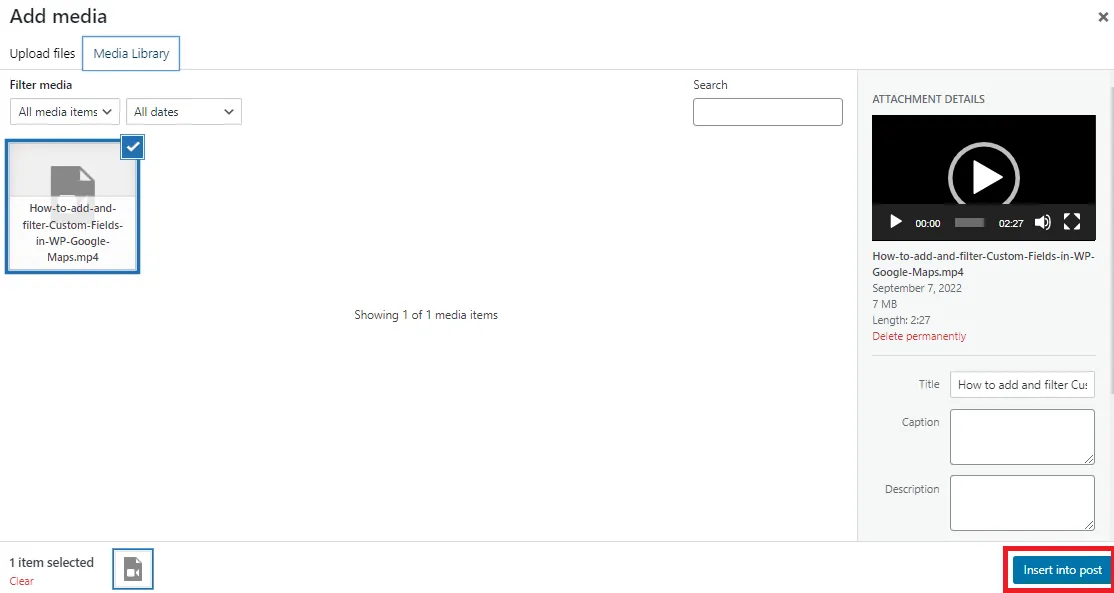 Select Insert into post
