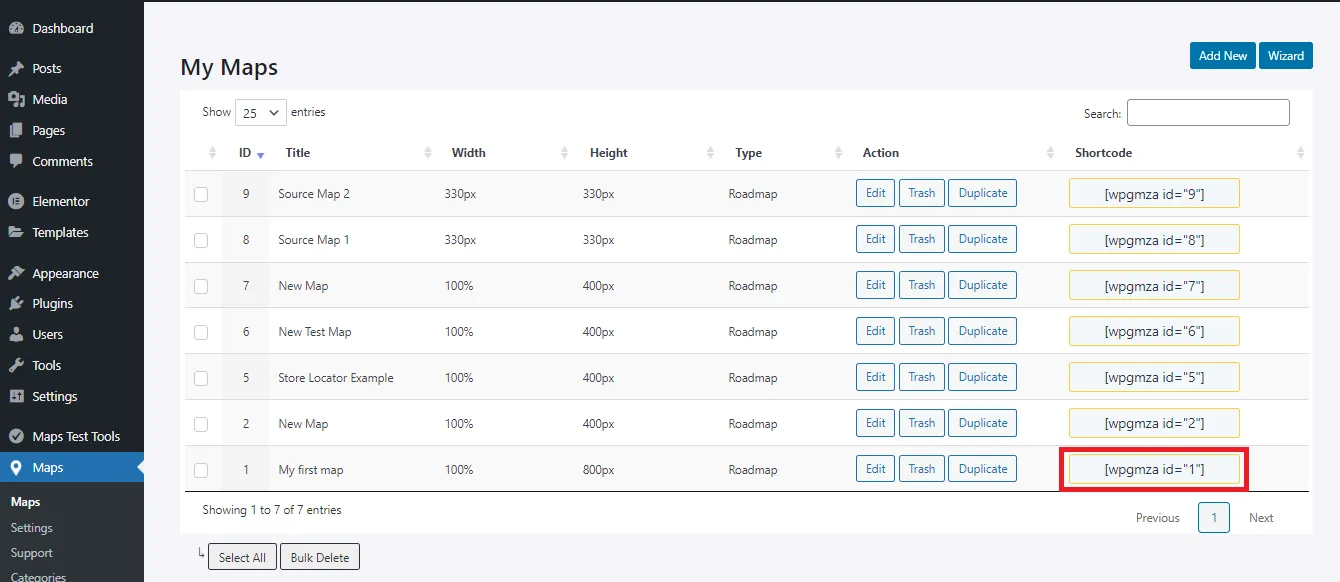 Shortcodes (Legacy) - WP Go Maps Documentation