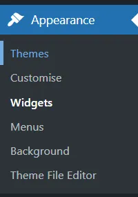 Accessing widgets