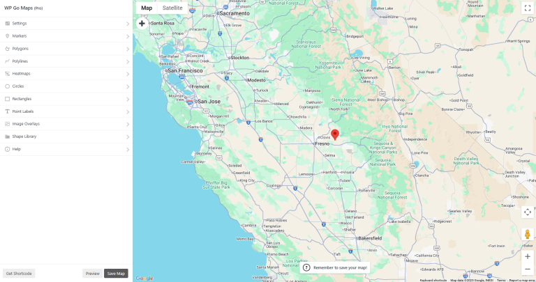 Creating your first map - WP Go Maps Documentation