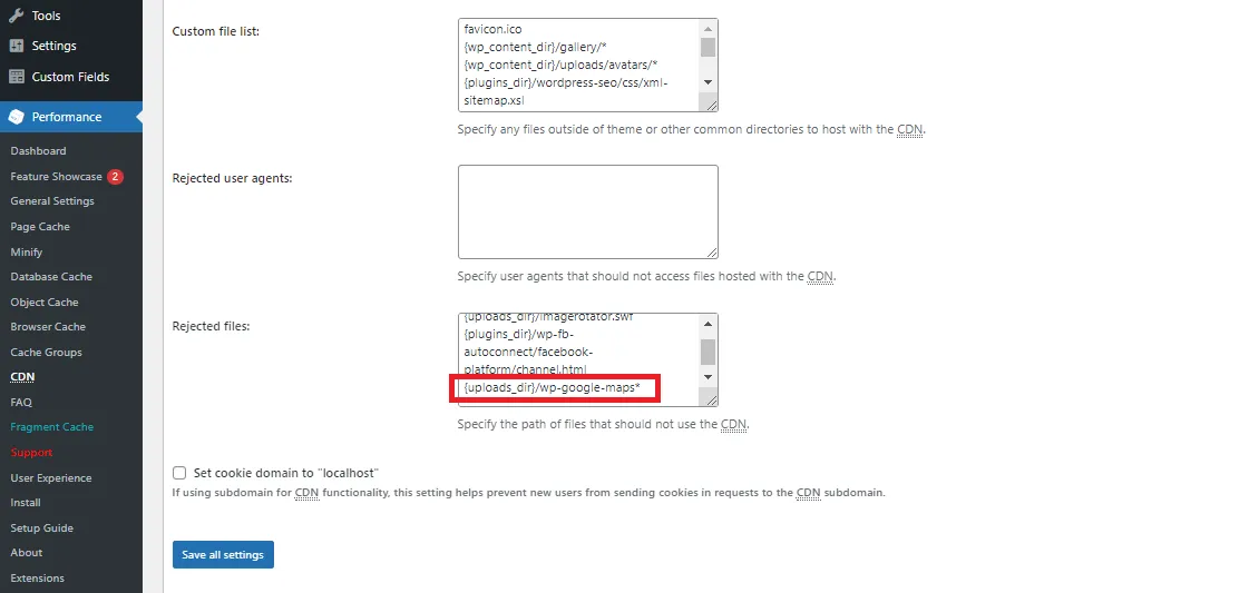 Ensure WPG Maps does not use the CDN Ensure WPG Maps does not use the CDN