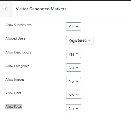 VGM Settings