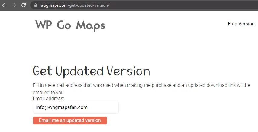 Requesting a download link