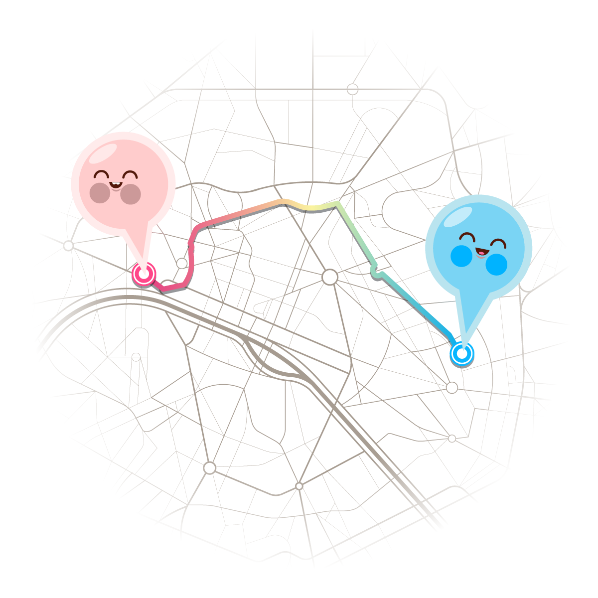 WP Go Maps Pro - WordPress Google Map Plugin (WP Google Maps) 3 An image of directions on a map.