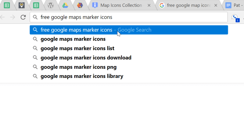 finding custom marker icons wp google maps